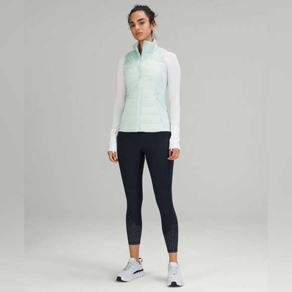NWT Lululemon Down For It All Puffer Vest - Delicate Mint - Outdoor Winter Fall - Picture 4 of 16